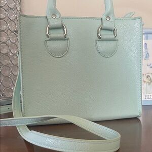 Charming Charlie Light Green Crossbody Bag